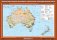 Австралия и Новая Зеландия. Социально-экономическая карта фото книги маленькое 2