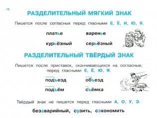 Правила по русскому языку для начальных классов фото книги 2