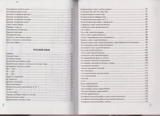 Дружок: Правила по русскому языку и математике для начальных классов фото книги 3