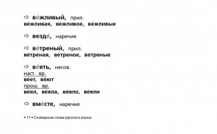 Словарные слова русского языка фото книги 11