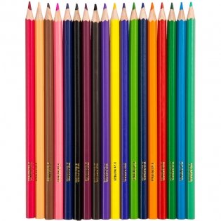 Карандаши цветные "Классические", 18 цветов фото книги 2