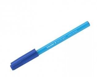 Ручка шариковая "Tops 505 F", синяя, 0,8 мм, голубой корпус фото книги 3