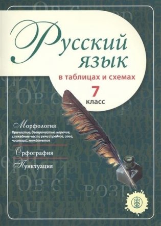 Русский язык в таблицах и схемах 7 класс фото книги