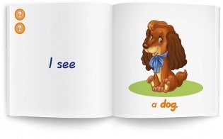 "Начинаем читать по-английски вместе с говорящей ручкой. Набор из 5 детских обучающих книг "I see" (количество товаров в комплекте: 5) фото книги 5
