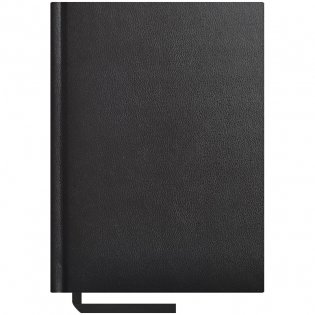 Ежедневник недатированный "Ariane", А6, 160 листов, балакрон, черный фото книги