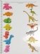 Рабочая тетрадь для детей 3-5 лет "Динозавры" фото книги маленькое 4