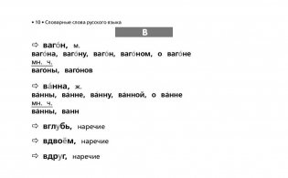 Словарные слова русского языка фото книги 10