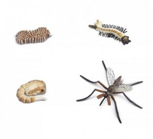 Набор фигурок "Жизненный цикл комара" фото книги
