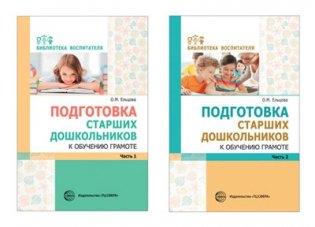 Комплект книг. Подготовка старших дошкольников к обучению грамоте (количество томов: 2) фото книги