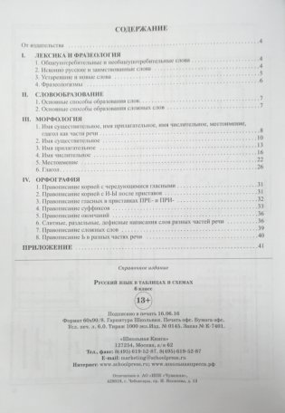 Русский язык в таблицах и схемах 5 класс фото книги 2
