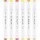 Набор маркеров для скетчинга MESHU, 6цв., осенние цвета фото книги маленькое 3
