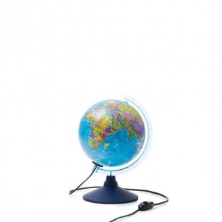 Глобус Земли интерактивный, политический, с подсветкой, с очками VR, 210 мм фото книги