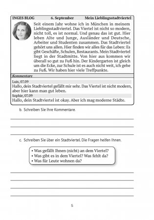 Немецкий язык. 10 класс. Рабочая тетрадь фото книги 4