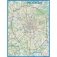 Настенная автомобильная карта Москвы, 1:30 000 фото книги маленькое 2