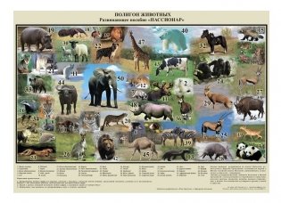 Комплект плакатов №2 от 4 лет "Таблица сотни. Полигон животные. Полигон Инструменты" от семьи Никитиных фото книги 2