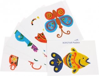 Учимся рисовать пластилином. Комплект цветных карт с рисунками для занятий с детьми пластилинографией. Для детей 5-7 лет. ФГОС ДО фото книги 2