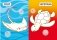 Морские обитатели. Первые раскраски с цветным контуром для малышей (16 ярких рисунков, 32 большие наклейки) фото книги маленькое 4