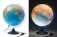 Глобус Земли политический рельефный с подсветкой, подставка из цветного пластика, 320 мм фото книги маленькое 2
