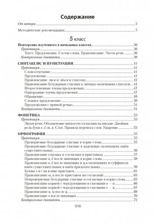 Русский язык 5—7 классы. Диктанты. Изложения. Тренировочные задания фото книги 3