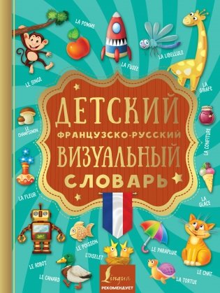 Детский французско-русский визуальный словарь фото книги