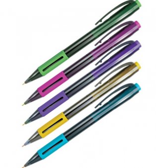 Ручка шариковая "SI-400 Color", синяя, 0,7 мм фото книги