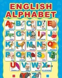 Мини-плакат English alphabet фото книги
