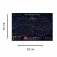 Учебная карта Globen "Звездное небо, планеты", 59x42 см (капсульная ламинация) фото книги маленькое 3