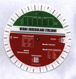 Итальянские неправильные глаголы (круг) фото книги