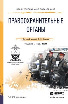 Правоохранительные органы. Учебник и практикум для СПО фото книги