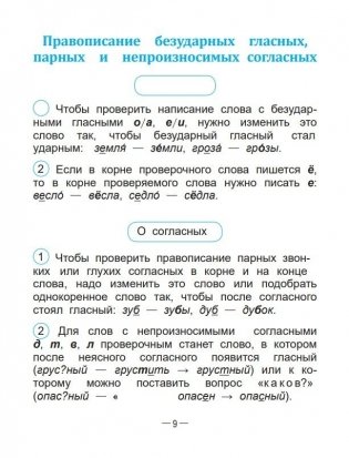 Справочник по русскому языку в начальной школе. 4 класс фото книги 9