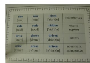 Все английские неправильные глаголы (карточки) фото книги 4
