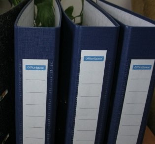 Папка-регистратор "OfficeSpace" (синяя) фото книги 2