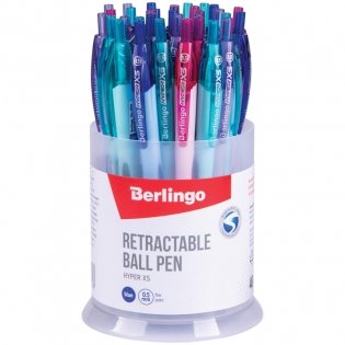 Ручка шариковая автоматическая "Hyper XS", синяя фото книги 6
