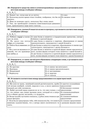 Русский язык: экспресс-курс подготовки к централизованному тестированию фото книги 2