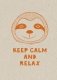Keep calm and relax. Тетрадь фото книги маленькое 2