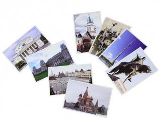 Расскажите детям о достопримечательностях Москвы. Карточки для занятий в детском саду и дома фото книги 2