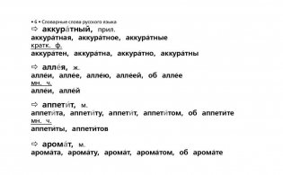 Словарные слова русского языка фото книги 6