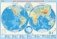 Мир. Физическая карта полушарий, 101х69 см фото книги маленькое 2