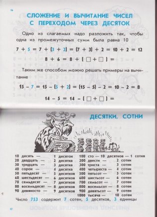 Дружок: Правила по русскому языку и математике для начальных классов фото книги 5