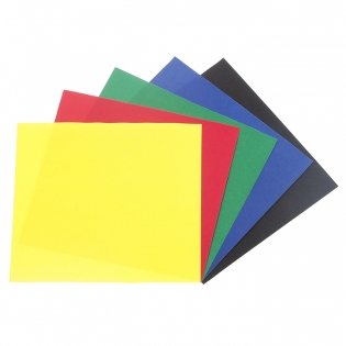 Бумага бархатная цветная (5 листов) фото книги 2