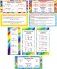 Комплект карточек-закладок шпаргалок для начальной школы "Математическое развитие" (в пакете) (количество томов: 8) фото книги маленькое 2