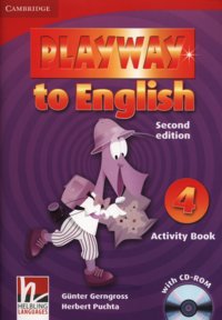 Playway to English 4 Activity Book (+ CD-ROM) фото книги