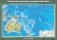 Австралия и Океания. Физическая карта. Плакат фото книги маленькое 2