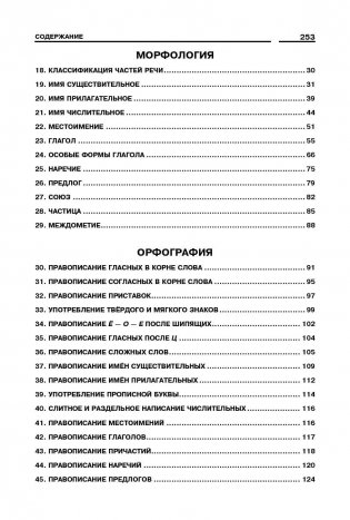 Русский язык. Весь школьный курс в таблицах, схемах и конспектах фото книги 3