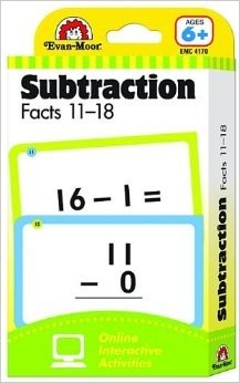 Flashcards - Subtraction Facts 11-18 фото книги