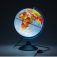 Глобус Земли физико-политический, с подсветкой, 25 см фото книги маленькое 11