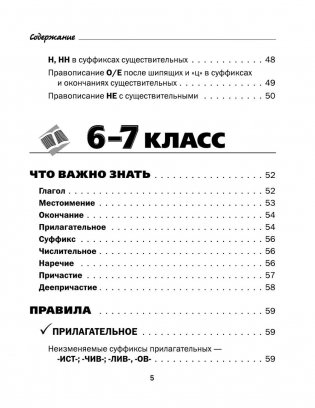 Все правила русского языка в схемах и таблицах. 5-9 классы фото книги 6