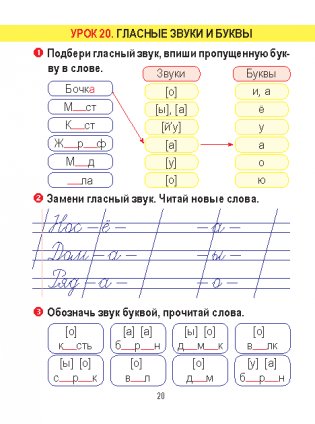 Русский язык. Тетрадь для закрепления знаний. 1 класс фото книги 4
