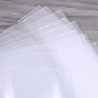Набор обложек для тетрадей 100мкм (10шт/уп) полиэтилен, размер 350*212 мм "Darvish" РБ фото книги 2