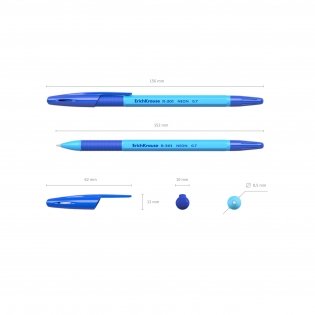 Ручка шариковая "Neon. R-301. Stick amp Grip" фото книги 3